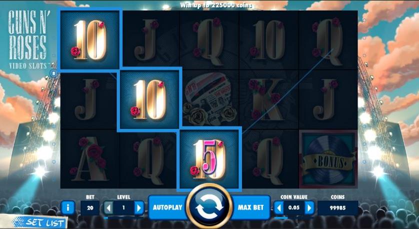 Guns N' Roses Slot Demo